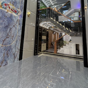 Alternative view of Nhà Đẹp Quận 12 – Đường D25 Rộng Thênh Thang, 1 Trệt 1 Lửng 3 Lầu