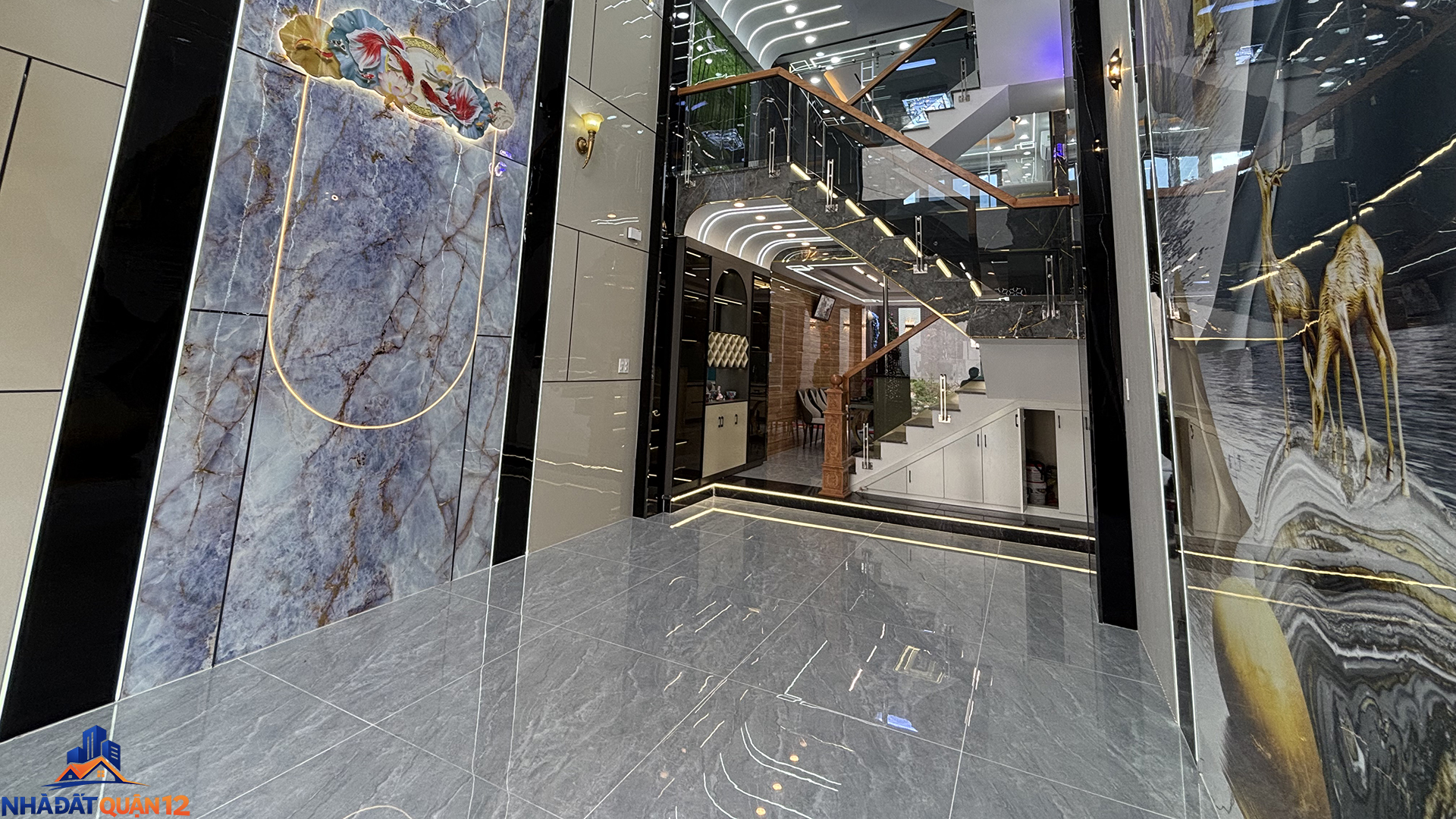 Nhà Đẹp Quận 12 – Đường D25 Rộng Thênh Thang, 1 Trệt 1 Lửng 3 Lầu - Ảnh 2