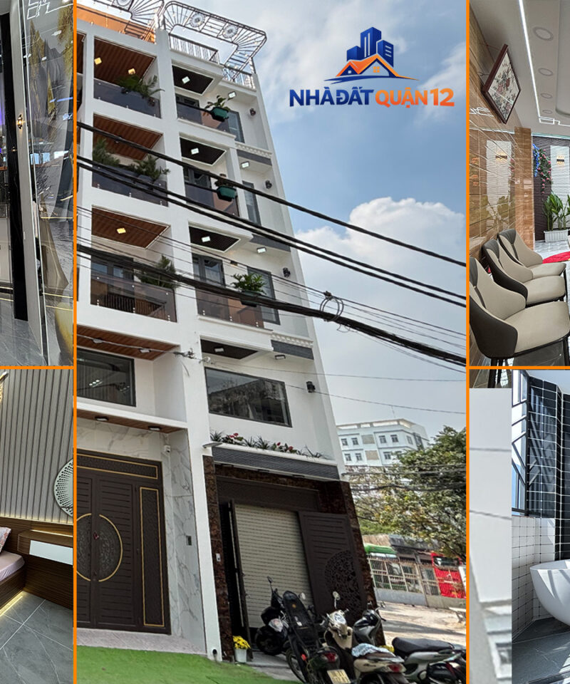 Nhà Đẹp Quận 12 – Đường D25 Rộng Thênh Thang, 1 Trệt 1 Lửng 3 Lầu