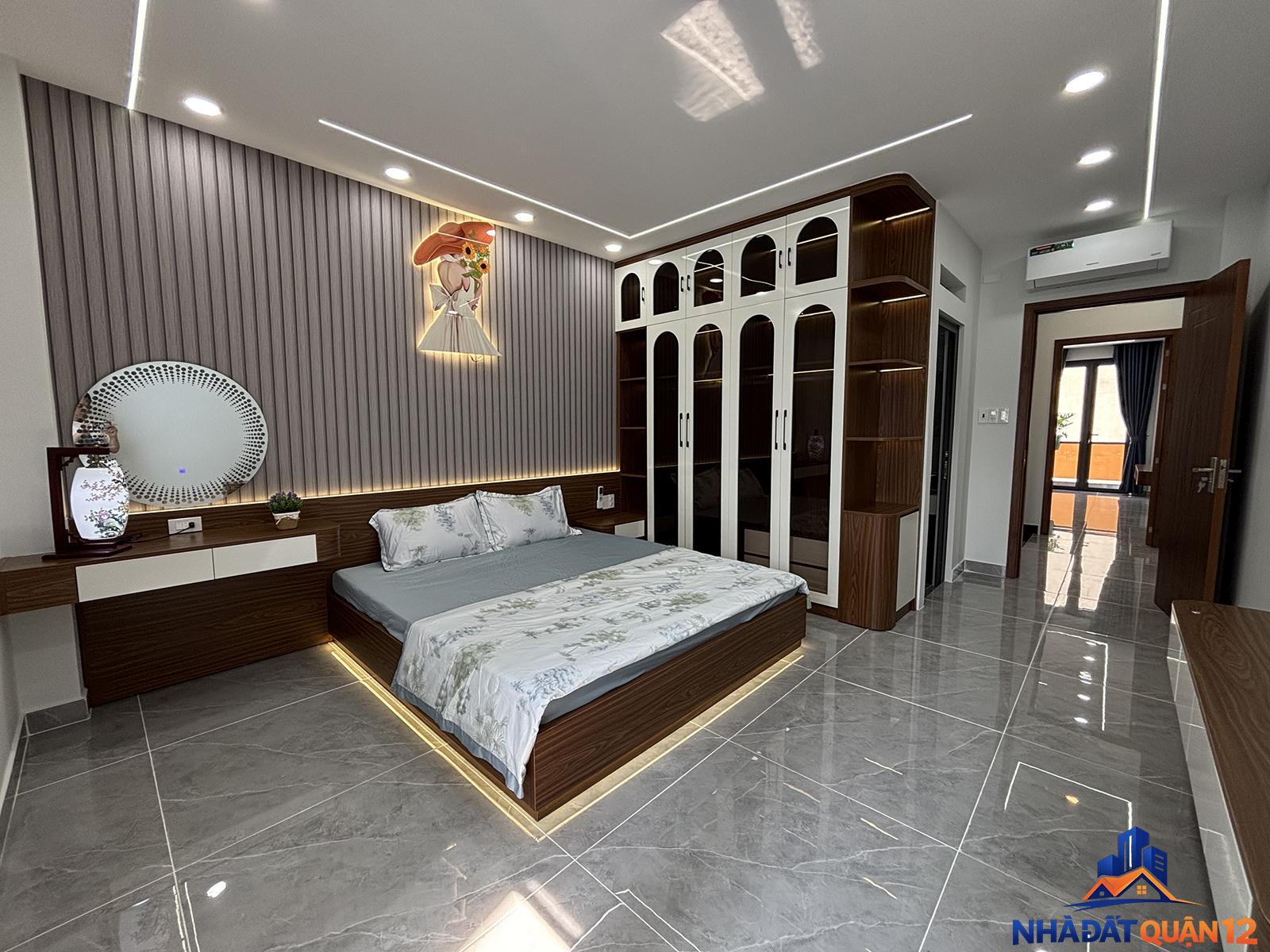 Nhà Đẹp Quận 12 – Đường D25 Rộng Thênh Thang, 1 Trệt 1 Lửng 3 Lầu - Ảnh 6