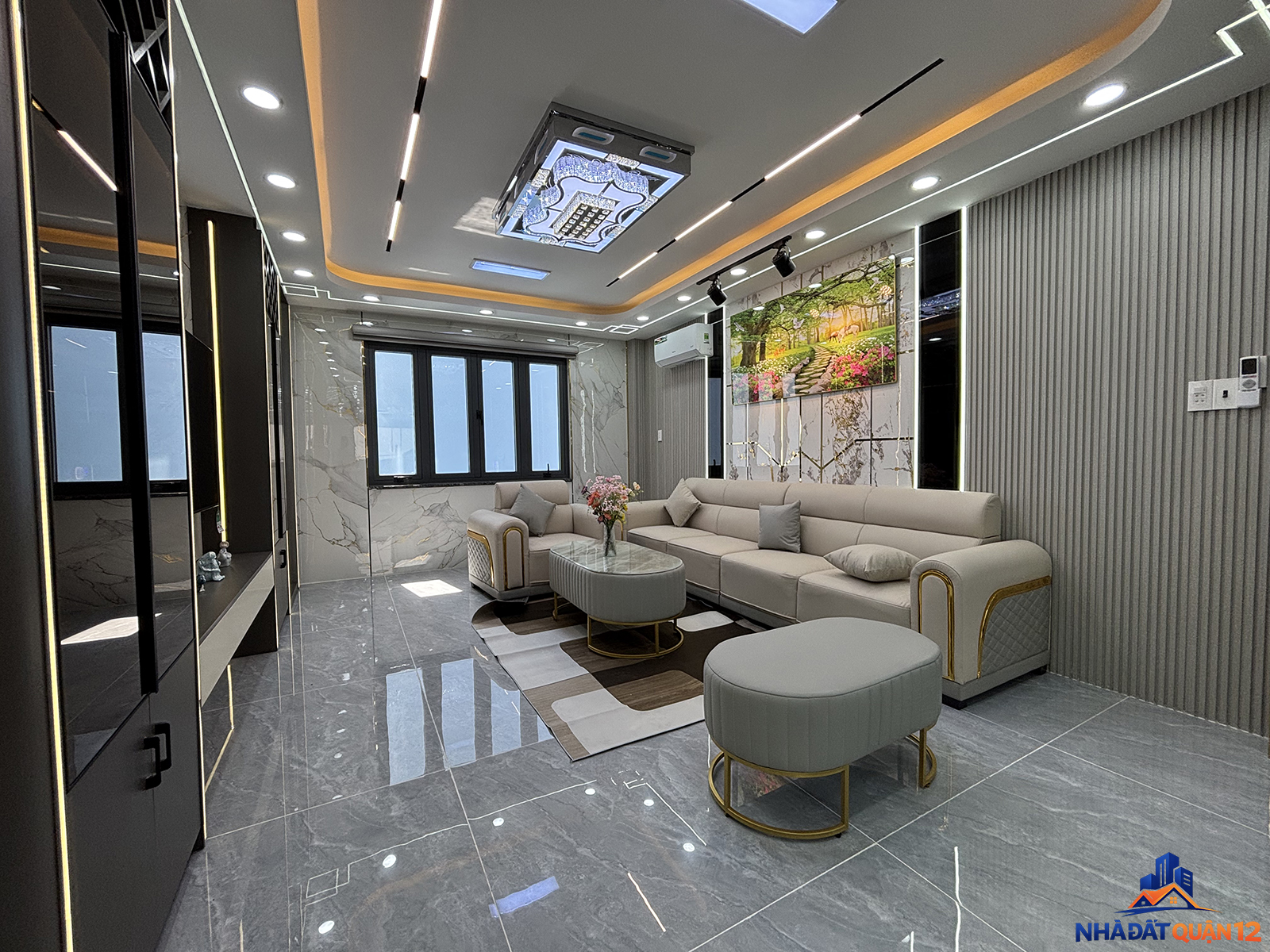 Nhà Đẹp Quận 12 – Đường D25 Rộng Thênh Thang, 1 Trệt 1 Lửng 3 Lầu - Ảnh 4