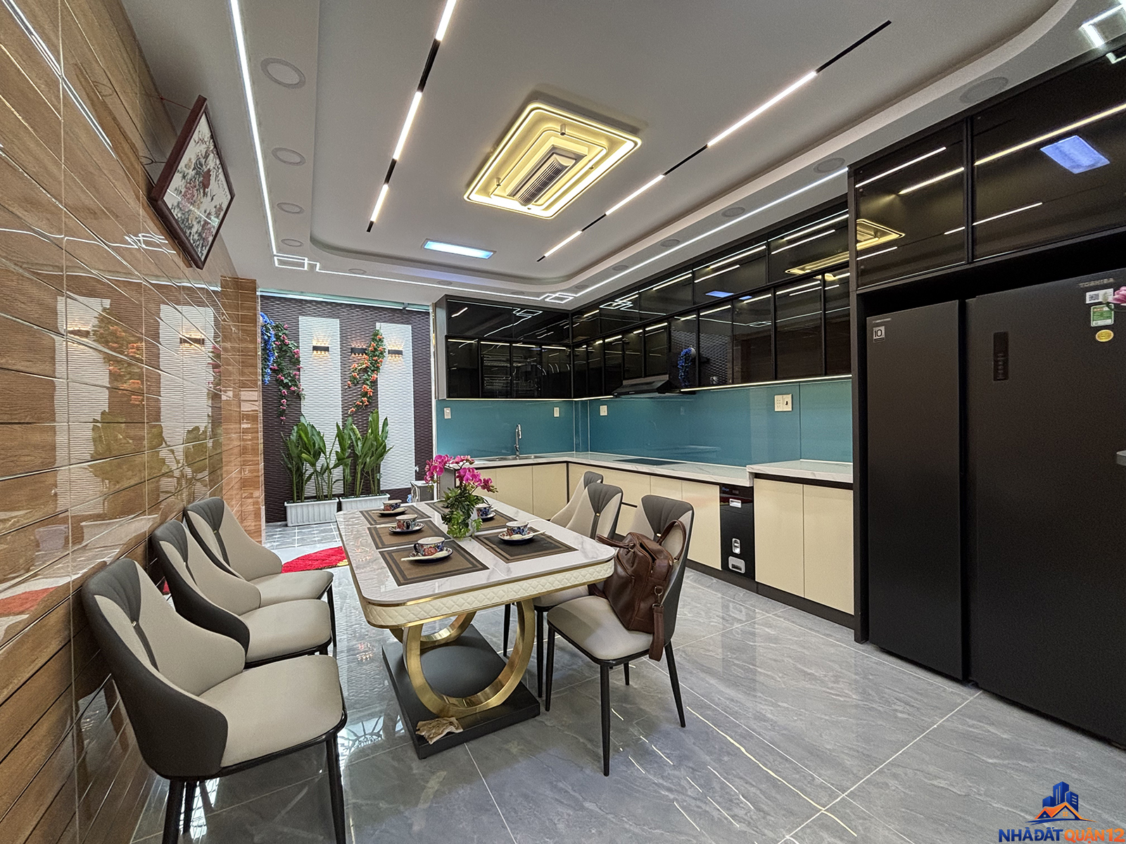 Nhà Đẹp Quận 12 – Đường D25 Rộng Thênh Thang, 1 Trệt 1 Lửng 3 Lầu - Ảnh 3