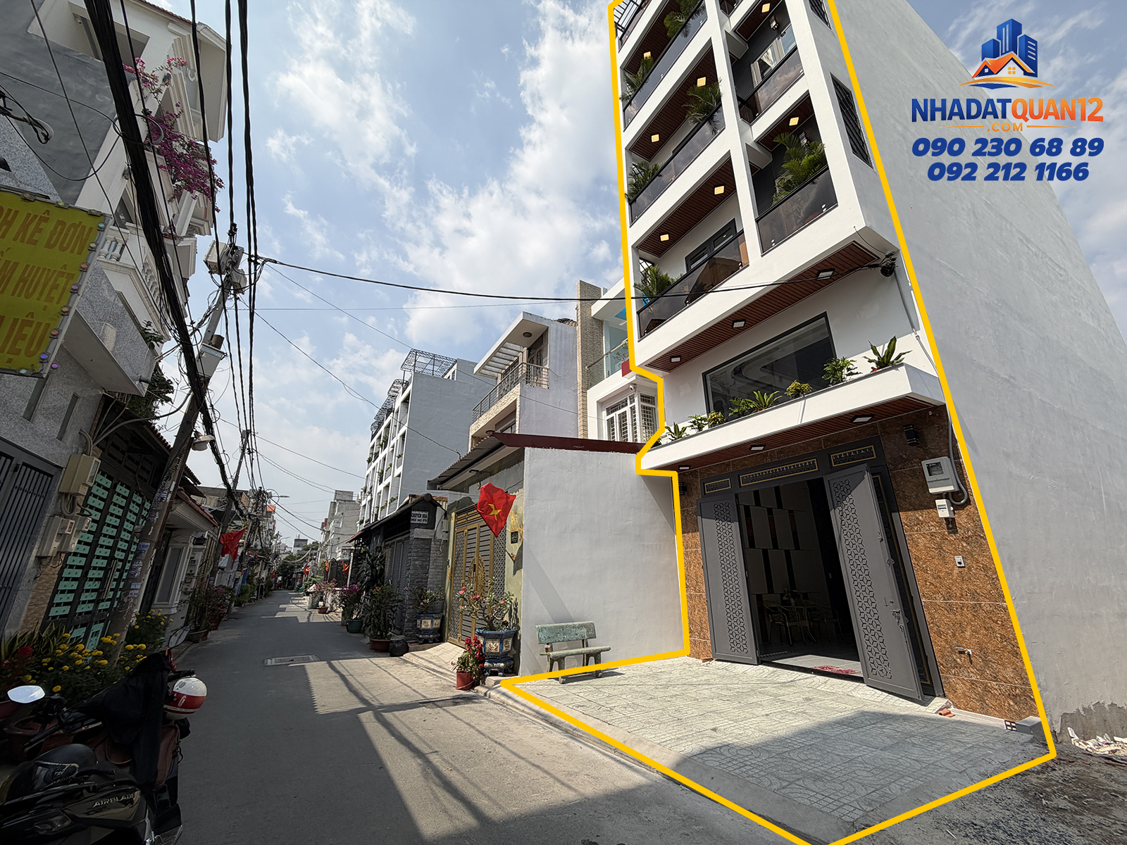 Nhà đẹp Dương Thị Mạnh – Hẻm rộng, vỉa hè lớn, kinh doanh online cực ổn!