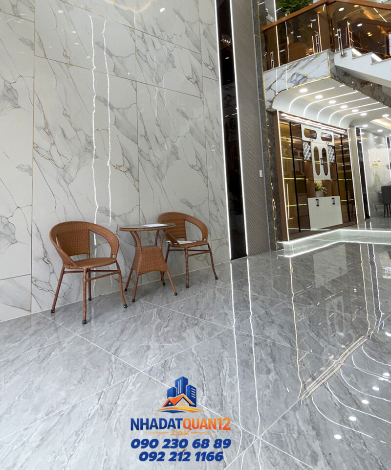 Alternative view of Nhà Thạnh Lộc 37 Quận 12 – Full Nội Thất Cao Cấp, Có Phòng Xông Hơi, Chỉ 7.5 Tỷ