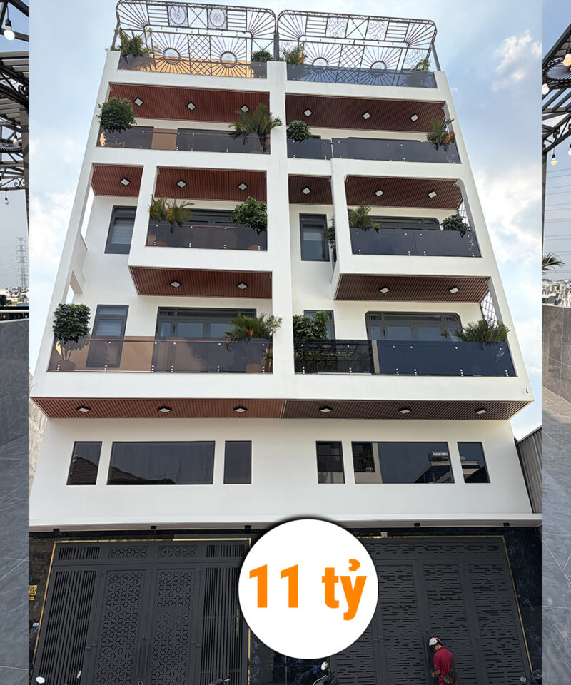 Bán nhà phố Quận 12 có thang máy – thiết kế hiện đại, giá cực tốt 11 tỷ