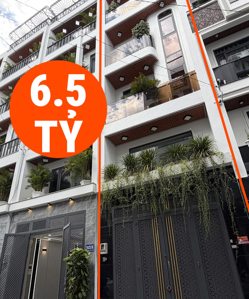 Bán Nhà Thạnh Xuân 25 Quận 12 – 4x15m, 4PN, Full Nội Thất, Giá 6.5 Tỷ