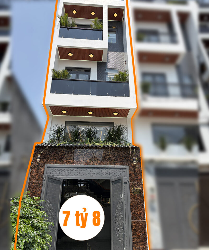 Bán Nhà Thới An Q12 – 5 Tầng Mới 100% – Kinh Doanh Đỉnh Cao