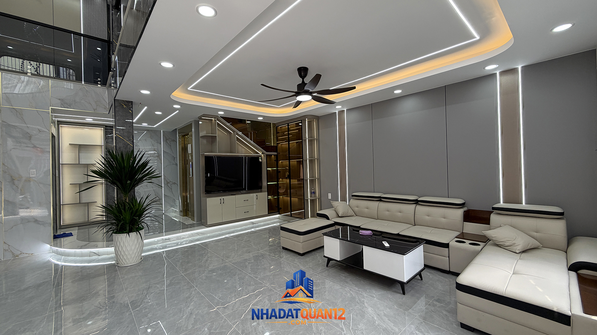 Nhà ngang 7m hiếm có – Villa mini có thang máy – chỉ 7.7 tỷ tại An Phú Đông - Ảnh 2