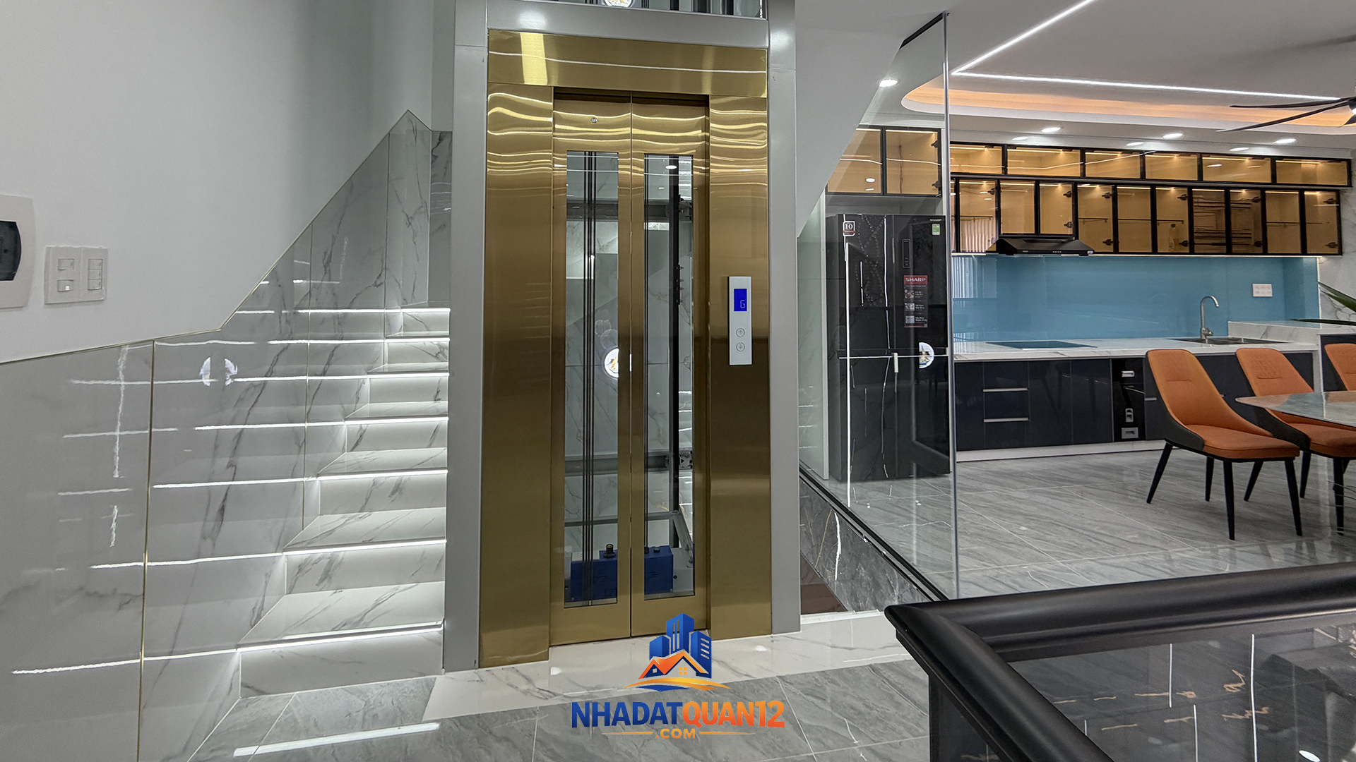 Nhà ngang 7m hiếm có – Villa mini có thang máy – chỉ 7.7 tỷ tại An Phú Đông - Ảnh 3