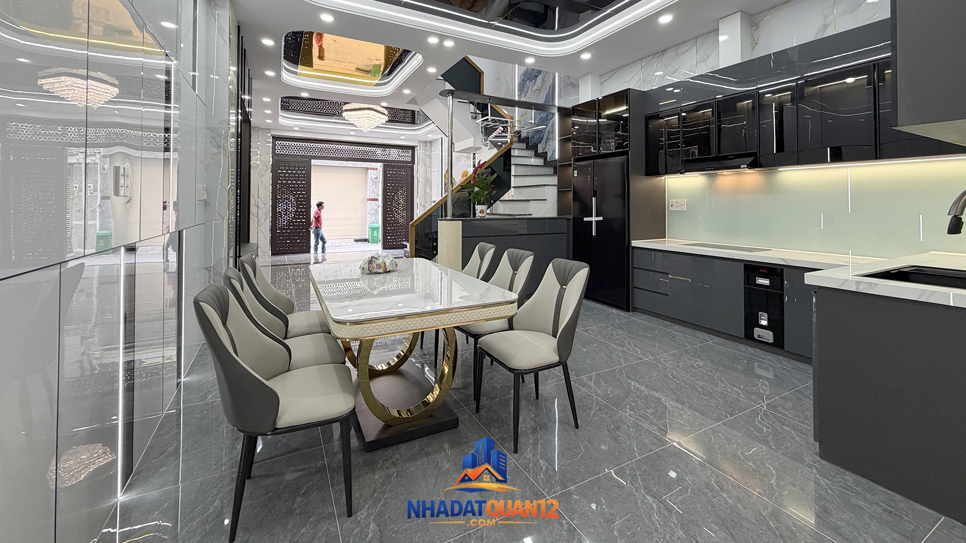 Nhà phố Nguyễn Thị Kiểu Q12 – 1 trệt 3 lầu, thiết kế châu Âu, giá chỉ 7 tỷ 500 - Ảnh 5