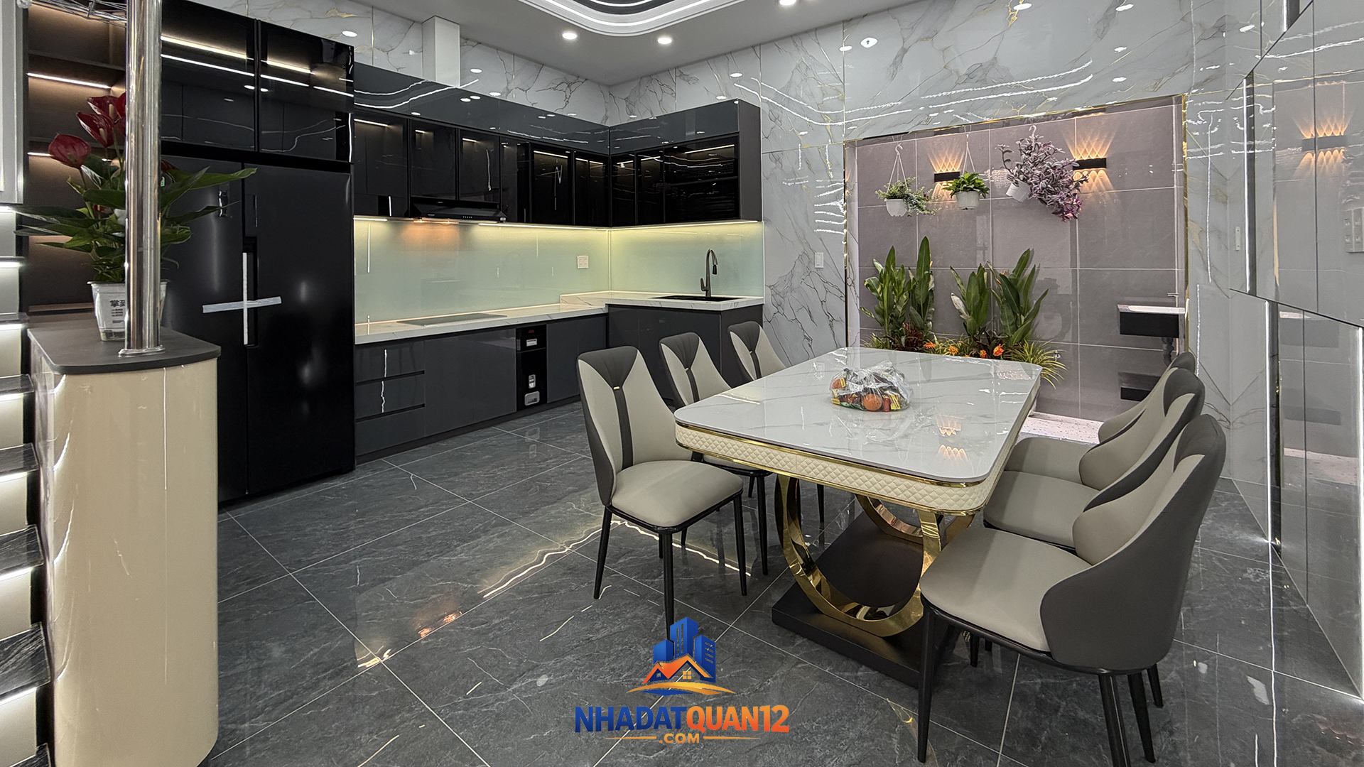 Nhà phố Nguyễn Thị Kiểu Q12 – 1 trệt 3 lầu, thiết kế châu Âu, giá chỉ 7 tỷ 500 - Ảnh 4