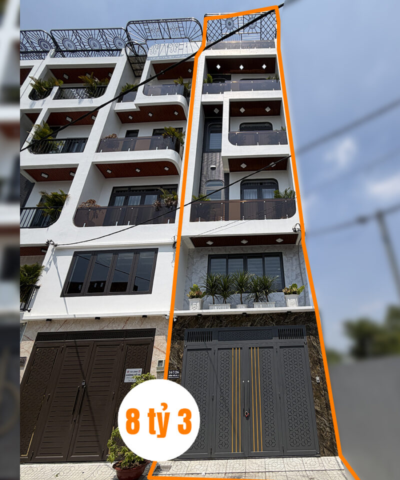 Siêu Phẩm nhà phố Quận 12 – Thang Máy Riêng, Vỉa Hè Rộng, Giá Chỉ 8.39 Tỷ